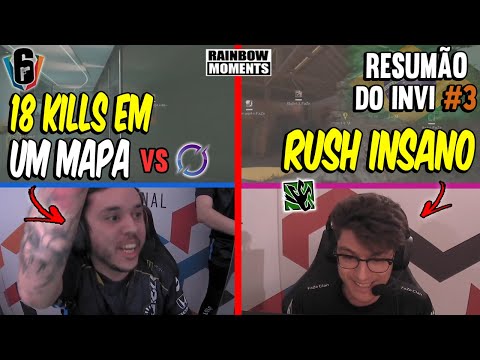 NESK EVAPORANDO TODO MUNDO, 4K INSANO DO ASTRO, CLUTCH DO ALEMAO - RESUMÃO DO INVITATIONAL DIA 03