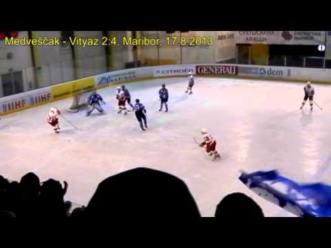 Medvescak - Vityaz 2:4, Maribor, 17.8.2013