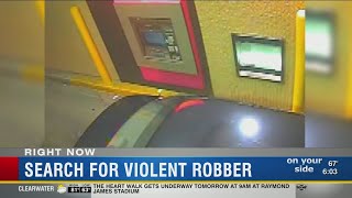 Night drop customer shot, robbed at bank
