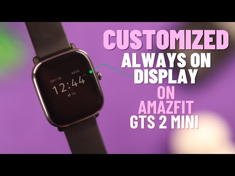 Amazfit GTS 2 Mini: Turn On and Customize Always On Display! [Set UP]
