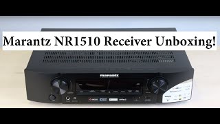 Video thumbnail for New Marantz NR1510 Ultra HD AV Receiver Unboxing! by AVGearShop