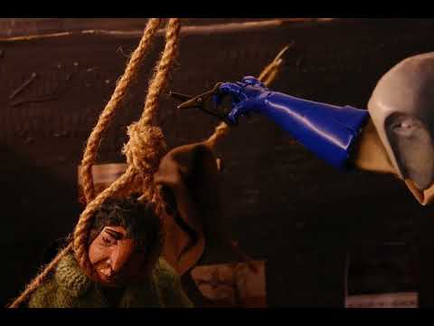 man and death (adam ve ölüm) stop motion film by simge çağlı