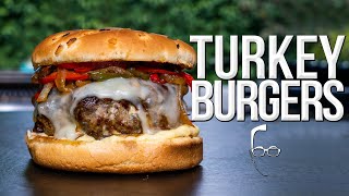 THE BEST TURKEY BURGERS | SAM THE COOKING GUY 4K