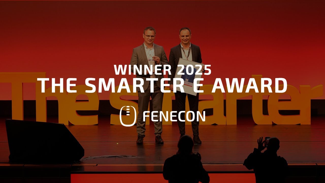 Winner of The smarter E AWARD 2025 - Smart Integrated Energy | FENECON