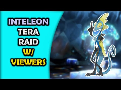 CAN TINKATON SOLO?- Inteleon Tera Raids W/ Viewers