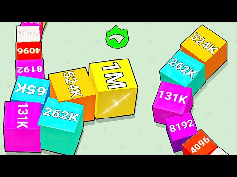 OMG 😱 New Record in Cube Arena 2048 🟥 BATTLE FOR 1ST PLACE! [Evolution of Cubes]