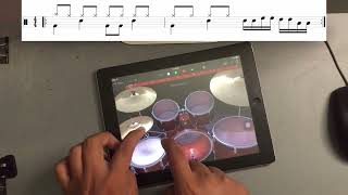 ตีกลองบนไอแพด/GarageBand/Drum/Groove