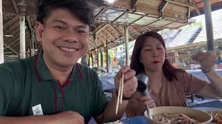 MUKBANG AT FLOATING MARKET FOOD COURT PATTAYA THAILAND