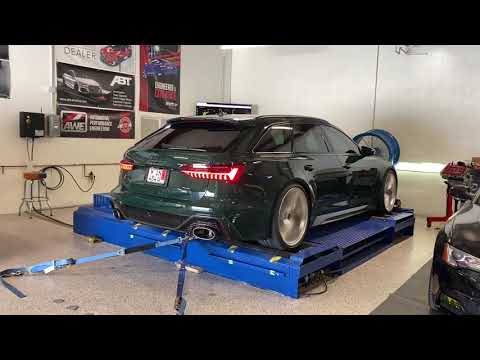 C8 RS6 Avant MTM Stage 2 Dyno
