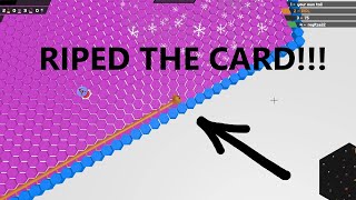 Hexanaut.io - RIP THE CARD IN 3 MINUTES!!!
