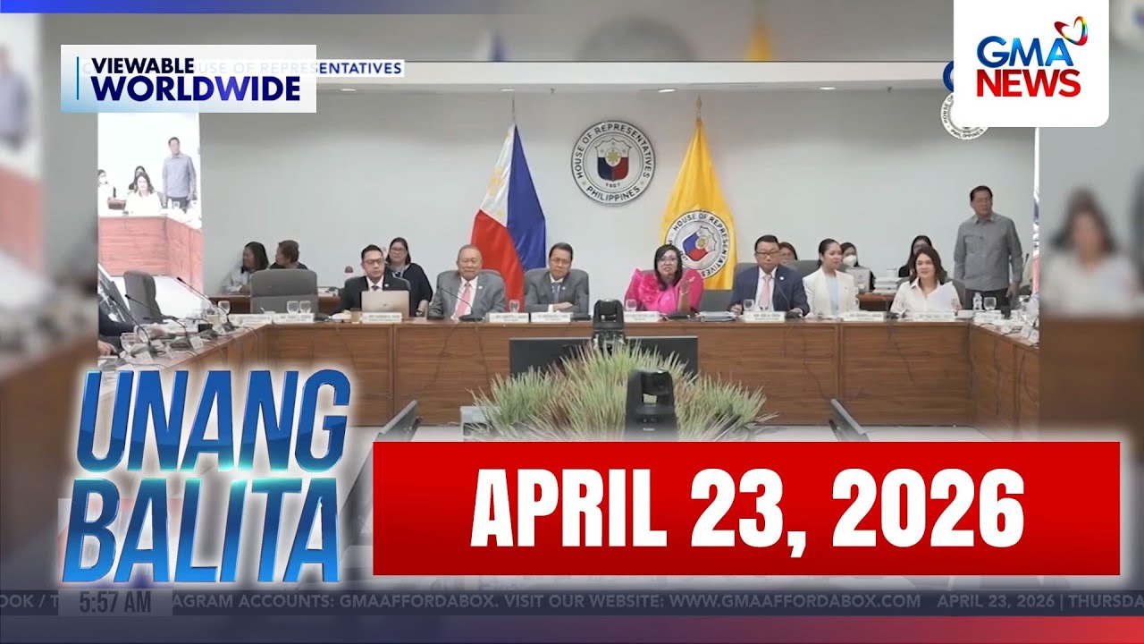 Unang Balita sa Unang Hirit: (Part 1) APRIL 23, 2026 [HD]