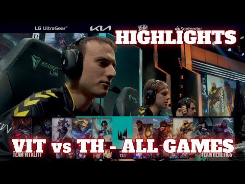 VIT vs TH - All Games Highlights (Bo3)  | Round 1 LEC Winter 2023 Groups | Vitality vs Team Heretics