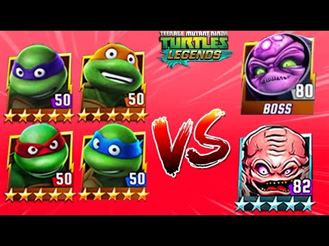 TMNT Legends Turtle Ninjas Classic VS Krang Classic and Kraang Prime