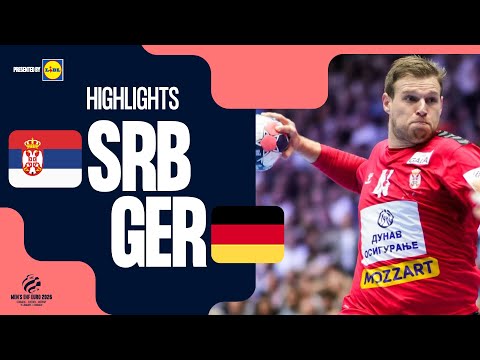 Serbia vs Germany | Highlights | Men's EHF EURO 2026