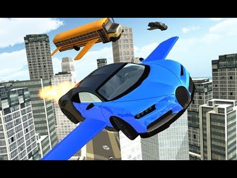 Flying Car Simulator Full Gameplay Walkthrough
