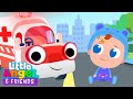The Ambulance Rescue Song | Little Angel And Friends Kid Songs