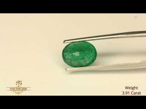 Emerald 3.91ct. (Super Premium) video