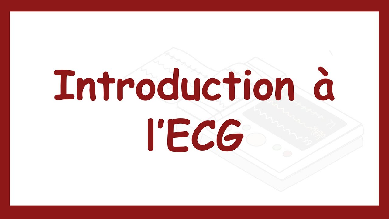 L'ECG : L’Art de Lire les Battements du Cœur