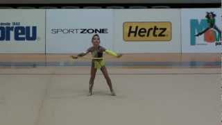 preview picture of video 'Ginástica Rítmica - Taça de Portugal 2013 - Luiza Santos'