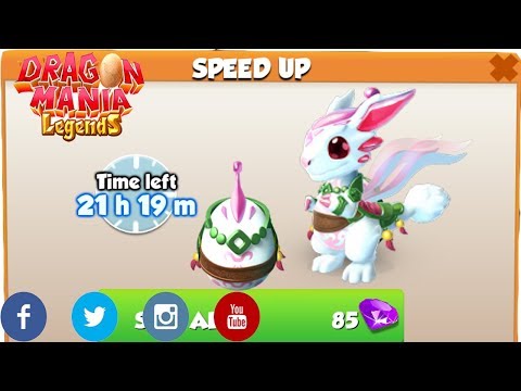 I get Dragon of the Week Moon Rabbit Dragon - Dragon Mania Legends #1118 HD
