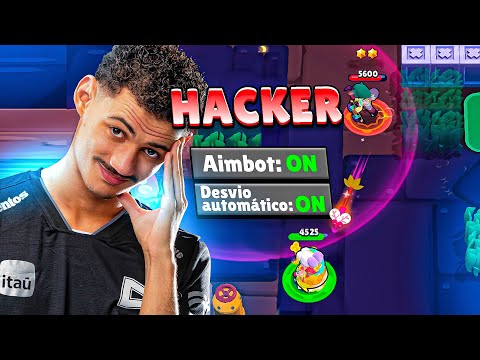 JOGANDO CONTRA UM HACKER ACIMA do MESTRE no BRAWL STARS
