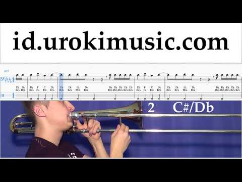 Cara Bermain Trombon Shawn Mendes - Treat You Better Tutorial Tab um-i592