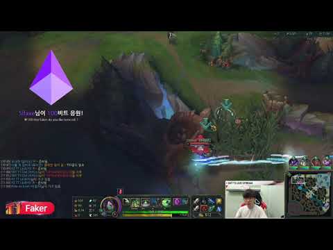 SKT T1 Faker // Hide on bush // Akali vs. Irelia Top // Live Stream // 1/1/19