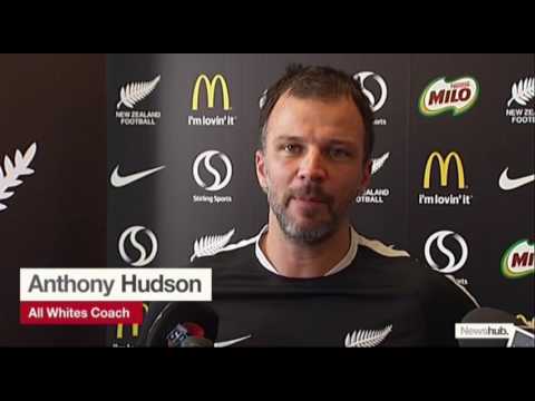 Anthony Hudson - New Zealand vs Mexico Press