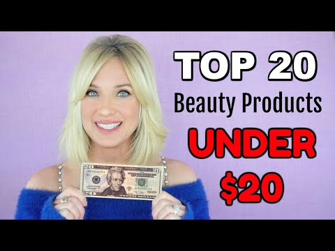 TOP 20 Beauty Products UNDER $20! #Affordable #Budget