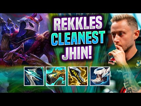 REKKLES IS A GOD WITH JHIN! - G2 Rekkles Plays Jhin ADC vs Aphelios! | Patch 11.21