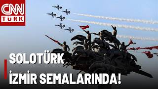 İzmir'in Kurtuluşunun 104. Yıl Dönümü! SOLOTÜRK İzmir'de Nefes Kesiyor