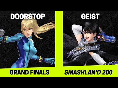 SmashLAN'd 200 Singles Grand Finals - Doorstop (Zero Suit Samus) vs Geist (Bayonetta) - SSBU