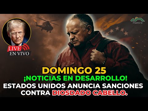 🚨 ÚLTIMA HORA 🔴 LA CIA ANUNCIA SANCIONES CONTRA DIOSDADO CABELLO ¡AHORA!