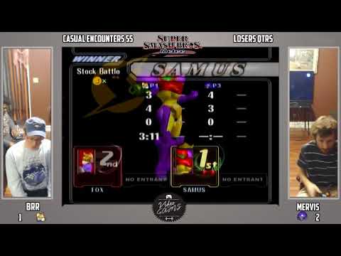 CE55- Brr (Fox) vs Mervis (Samus) - Losers Quarters