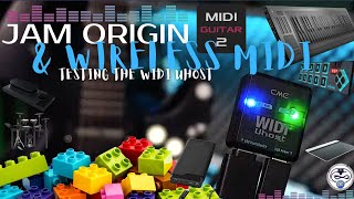 Video thumbnail for MIDI Guitar 2 and Wireless MIDI  - Testing the CME WIDI Uhost by LoFiLeif