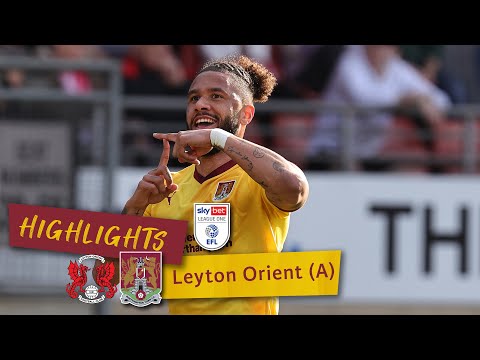 HIGHLIGHTS: Leyton Orient 1 Northampton Town 2