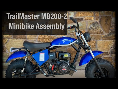 TrailMaster MB200-2 Minibike Assembly | Walkthrough