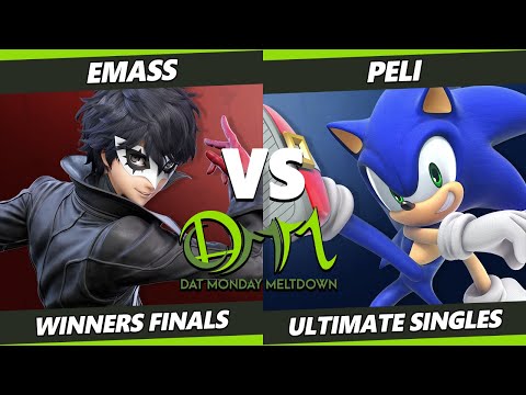 DAT Monday Meltdown 216 Winners Finals - eMass (Joker, Pyra Mythra) Vs. Peli (Sonic) SSBU Ultimate
