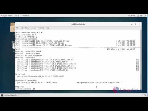 postgresql centos 7 install postgresql centos 7 install