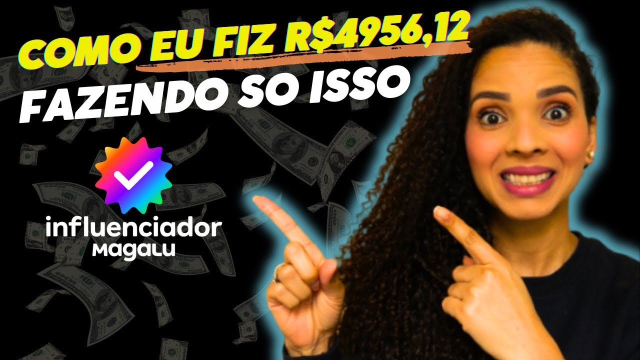 A Magalu Me Pagou R$200,00 por Indicação pra Minha Família | Renda Extra Como Afiliado
