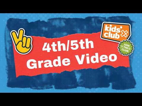 Kids' Club 4th & 5th Grade | Love, Joy and Peace | The Fruit of the Spirit - Kingdom Kids Zone, Seed of Faith, Shows - Crossroads Kids' Club