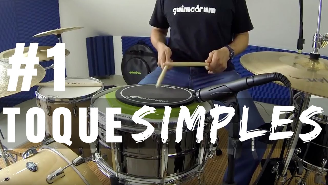 Rudimentos - #1 Toque Simples - 40 Rudimentos P.A.S. por Guimadrum