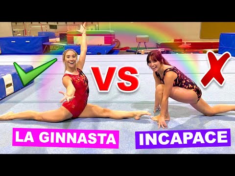 LA GINNASTA di serie A VS L'INCAPACE con @Sophialand