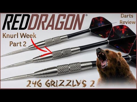 KNURL WEEK Part 2 - Red Dragon GRIZZLYS 2 Darts Review