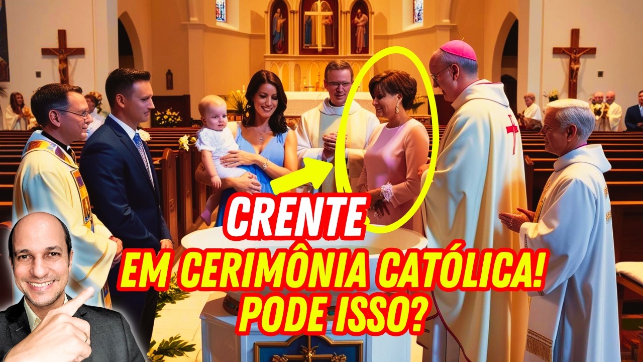 CRENTE DEVE ACEITAR CONVITES PARA BATISMOS E CASAMENTOS CATÓLICOS?