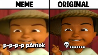 Download lagu Meme Dubbing Vs Dubbing Original Upin Ipin 😂 mp3