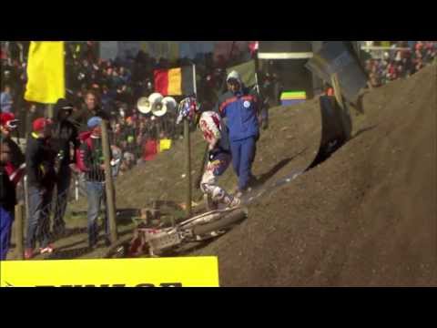 MXoN 2013 - Eli Tomac Crash - Monster Energy FIM Motocross of Nations