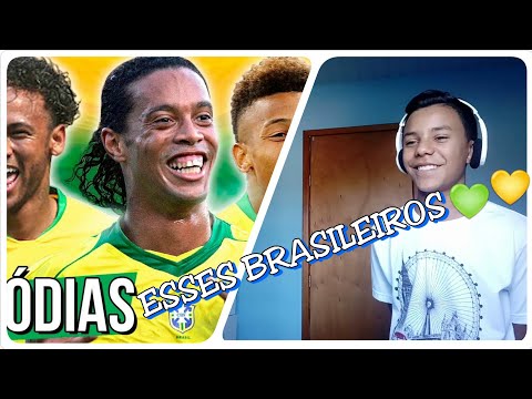 REAGINDO A ♫ BRASIL, O PAÍS DO DIBRE | Paródia Favela Chegou - Ludmilla e Anitta