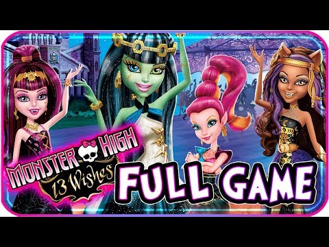 Monster High: 13 Wishes FULL GAME Longplay (Wii, WiiU)