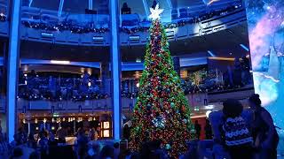 STAR PRINCESS CHRISTMAS TREE LIGHTING 2025! NEW SHIP HOLIDAY DECORATIONS & FIRST LOOK